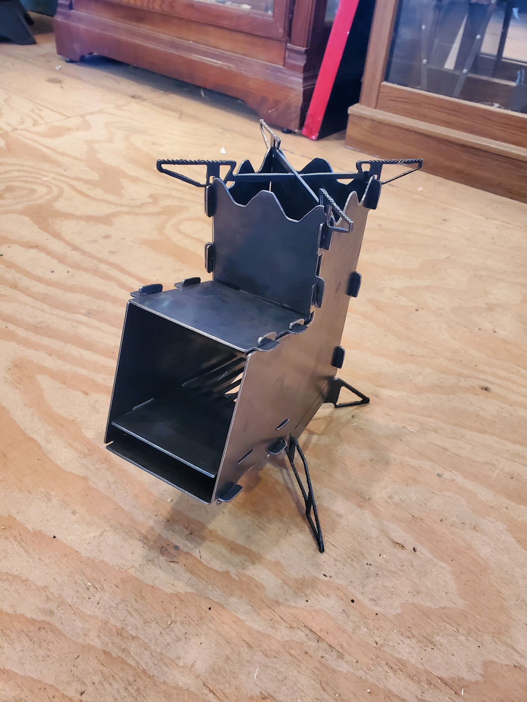 Collapsible Rocket Cooking Stove