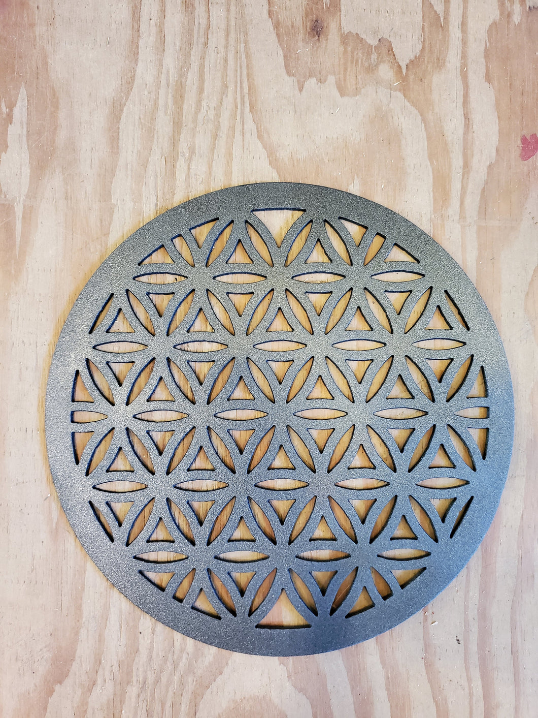 Flower of Life, steel 10 or 14ga thickness available