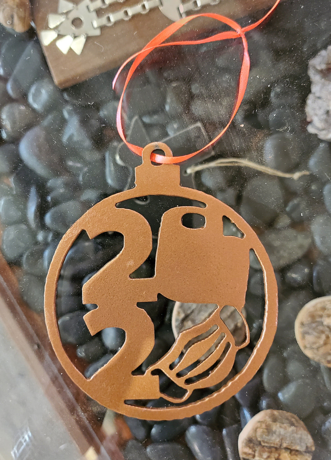 2020 metal hanging ornament